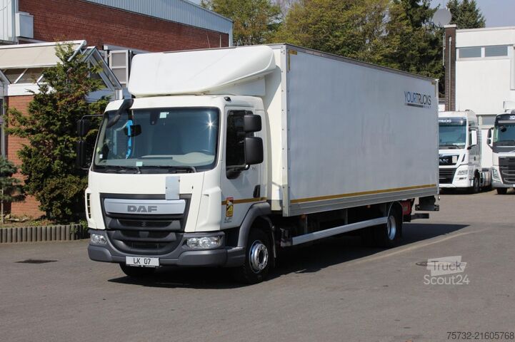 Skriňové nákladné vozidlo Daf LF 180 E6  Koffer   ACC   Ladebordwand   153Tkm !