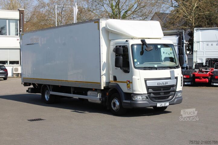 Skriňové nákladné vozidlo Daf LF 180 E6  Koffer   ACC   Ladebordwand   153Tkm !