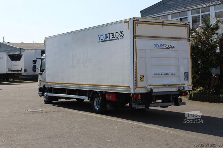 Skriňové nákladné vozidlo Daf LF 180 E6  Koffer   ACC   Ladebordwand   153Tkm !