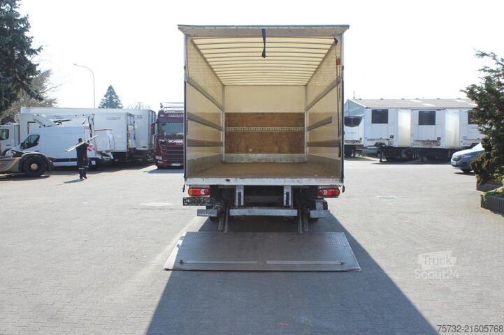 Skriňové nákladné vozidlo Daf LF 180 E6  Koffer   ACC   Ladebordwand   153Tkm !