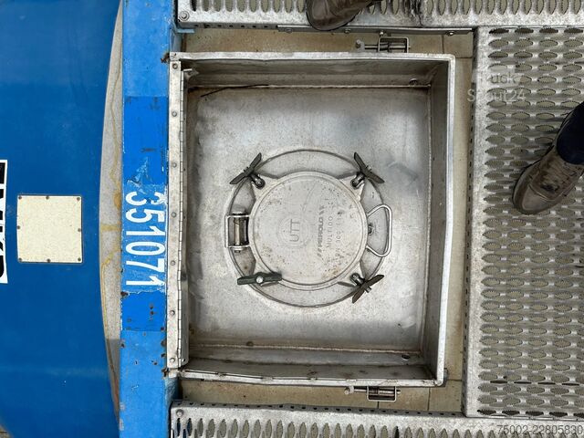 Conteneur-citerne Van Hool 34.600L / 1-comp. + baffles / 20FT swapbody / U...