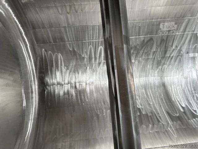 Conteneur-citerne Van Hool 34.600L / 1-comp. + baffles / 20FT swapbody / U...