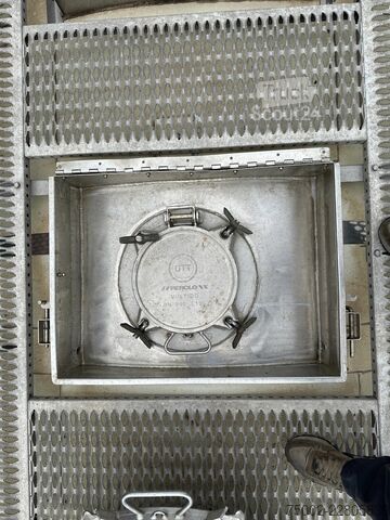 Conteneur-citerne Van Hool 34.600L / 1-comp. + baffles / 20FT swapbody / U...