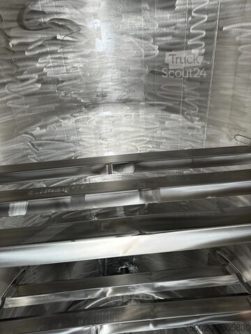 Conteneur-citerne Van Hool 34.600L / 1-comp. + baffles / 20FT swapbody / U...