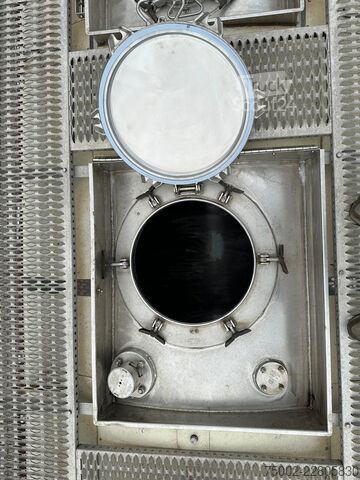 Conteneur-citerne Van Hool 34.600L / 1-comp. + baffles / 20FT swapbody / U...
