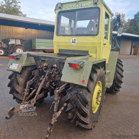 Καλλιεργητής πεδίου MERCEDES-BENZ MB TRAC 900 mit Frontlader + Mulcher