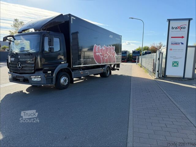 Камион-фургон MERCEDES-BENZ Atego 1224 Koffer mit LBW AHK Euro6 Automatik