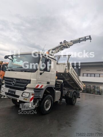 Anden MERCEDES-BENZ Actros 1841 / 4X4 ALLRAD / 16m Atlas Kran