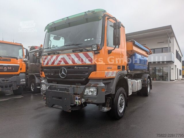 Anden MERCEDES-BENZ Actros 2036 /4X4 ALLRAD /Kipper+Kran+Funk/Winter