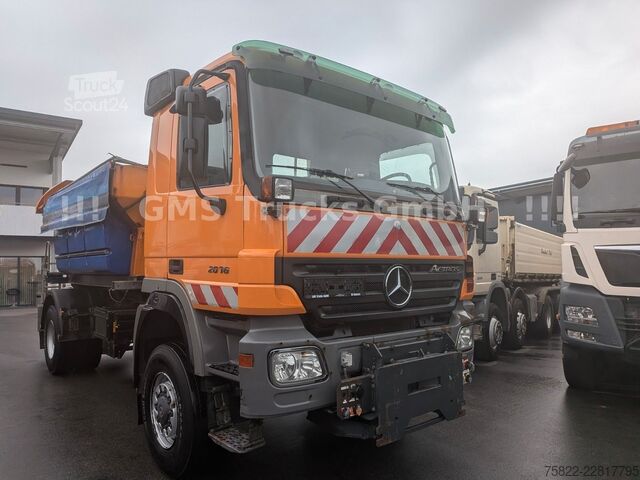 Anden MERCEDES-BENZ Actros 2036 /4X4 ALLRAD /Kipper+Kran+Funk/Winter