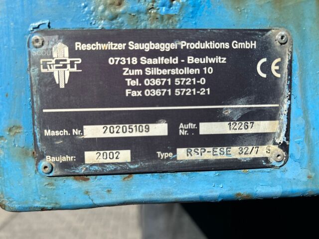 Цистернов камион MERCEDES-BENZ Actros 4140 / Saugbagger RSP32-7 / 2 x Turbine