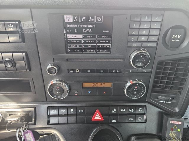 Gru montata su autocarro MERCEDES-BENZ Antos 2551 * FASSI KRAN 20M * ACC * KLIMA