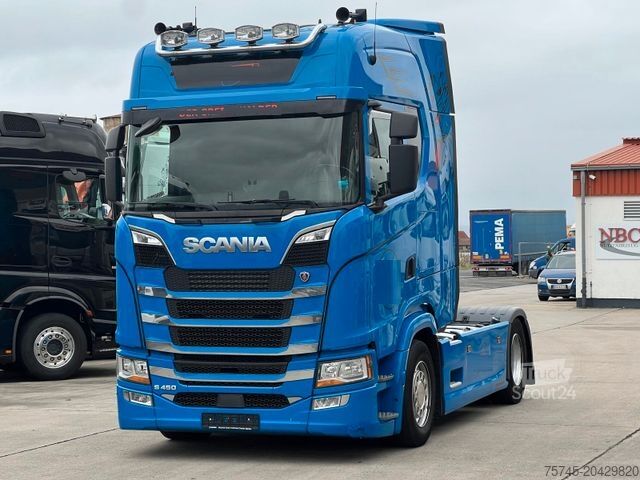 Стандартен влекач SCANIA S450 * 2X TANK * STANDKLIMA * ACC