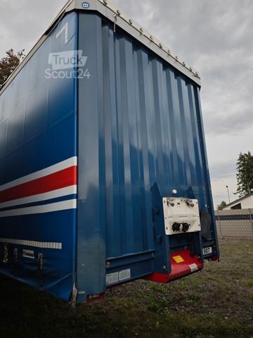 Åben sættevogn med presenning KRONE Mega Lang LKW SAF-Achsen Hubdach  Multilock