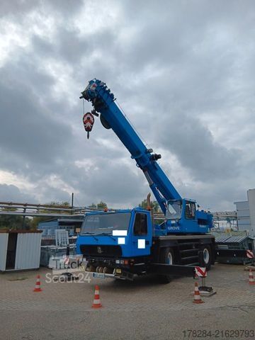 Truck mounted crane GROVE GMK 2035 Double Fly Jib 48 Meter  4*4