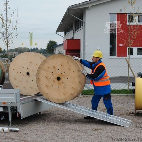 Aanhangwagen HIRTH Vetter TRG 8120 TRA 8120 Kabeltrommel variabel