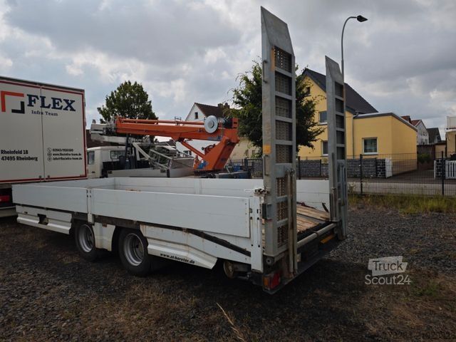 Tieflader Anhänger  Alga TAT B-180, 7,3 mtr., Rampen, 19to. GG. low