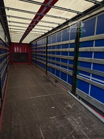 Åben sættevogn med presenning KRONE SDP 27 Profi RSAB  2*Lift  Alu  2*Palettenkasten