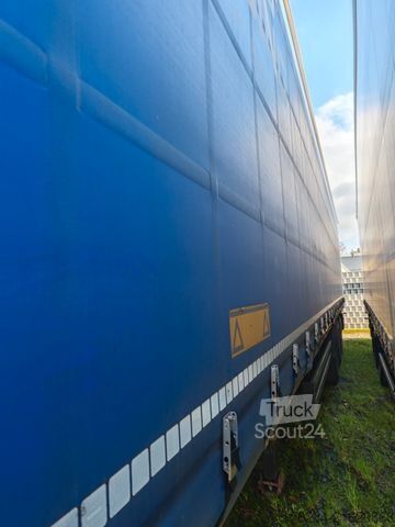 Semi-remorque bâchée KÖGEL S24-1  BPW ECO-Achsen Liftachse Vario Fix