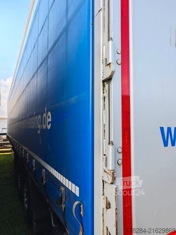 Semi-remorque bâchée KÖGEL S24-1  BPW ECO-Achsen Liftachse Vario Fix