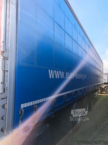 Semi-remorque bâchée KÖGEL S24-1  BPW ECO-Achsen Liftachse Vario Fix