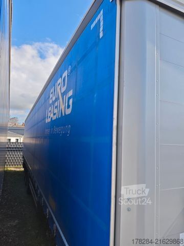 Semi-remorque bâchée KÖGEL S24-1  BPW ECO-Achsen Liftachse Vario Fix