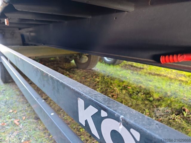 Semi-remorque bâchée KÖGEL S24-1  BPW ECO-Achsen Liftachse Vario Fix