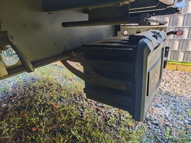 Semi-remorque bâchée KÖGEL S24-1  BPW ECO-Achsen Liftachse Vario Fix