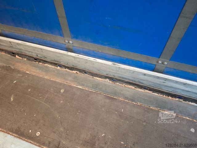 Semi-remorque bâchée KÖGEL S24-1  BPW ECO-Achsen Liftachse Vario Fix