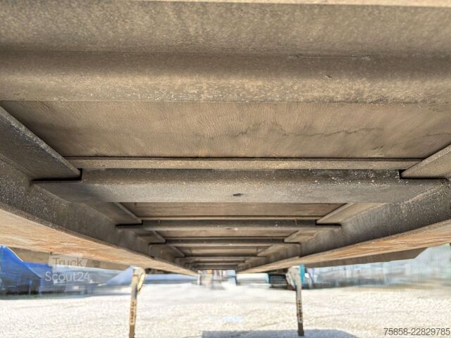 Wissellaadbak platform Wecon Verzinkte 7,82m Plattform niedrig 150 mm