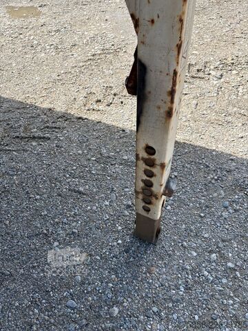 Wissellaadbak platform Wecon Verzinkte 7,82m Plattform niedrig 150 mm