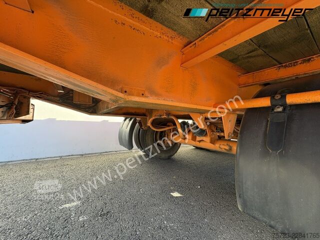 مقطورة مفتوحة  Plateau - Anhänger 3 Achs, blattgefedert, zwillingsbereift