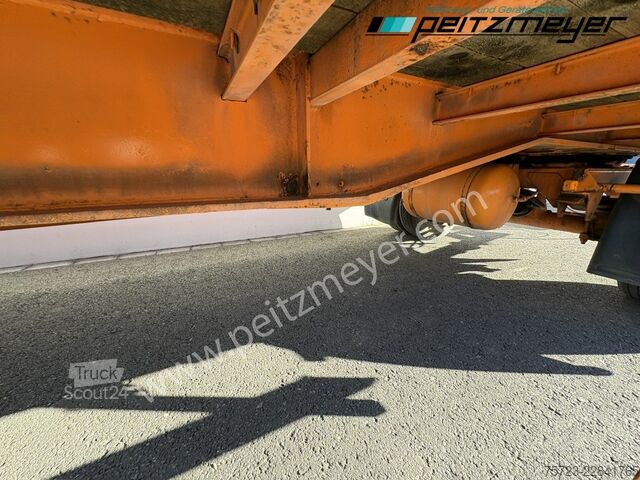 مقطورة مفتوحة  Plateau - Anhänger 3 Achs, blattgefedert, zwillingsbereift