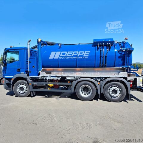 самосвален камион MAN TGS 26.480 6X2 Saug-Druck Kipper