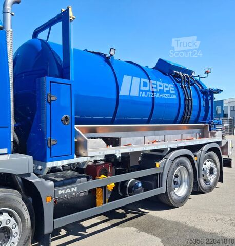 самосвален камион MAN TGS 26.480 6X2 Saug-Druck Kipper