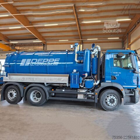 самосвален камион MAN TGS 26.480 6X2 Saug-Druck Kipper