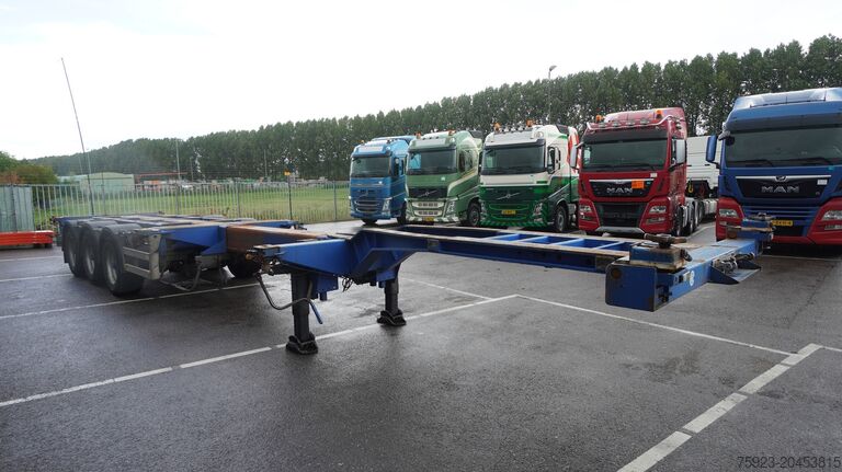 Transport kontenerowy Pacton 3 AXLE MULTI CONTAINER TRANSPORT TRAILER EXTEND...