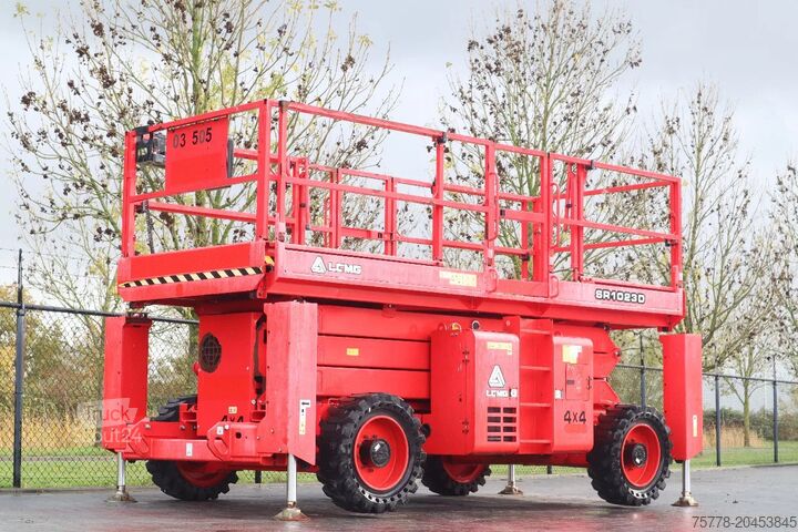 Scherenhebebühne LGMG SR1023D | 12 METER | 1.100 KG