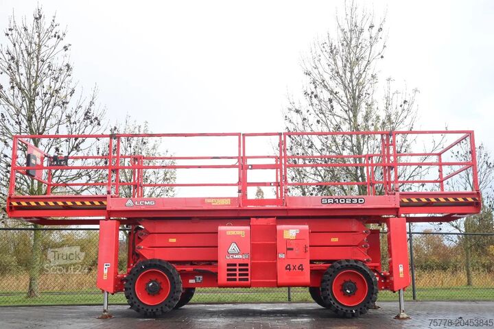 Scherenhebebühne LGMG SR1023D | 12 METER | 1.100 KG