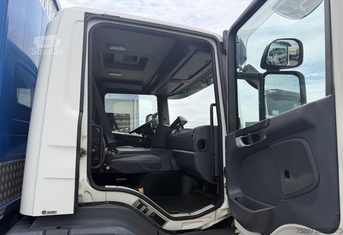 2005 Scania P340 LB 4x2 платформа/товарен автомобил с падащ борд Scania P340 LB 4x2 Plane/HB / Swiss-Vehicle