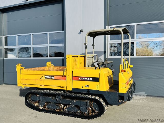 Dumper de lagartas Yanmar C30 DUMPER - 1. HAND