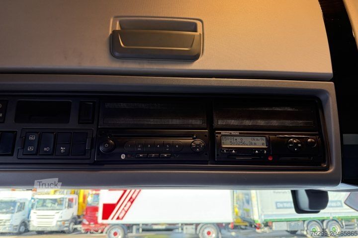 Camion cu platformă și prelată Renault T460 4x2 Pritsche-Plane/Swiss-Vehicle