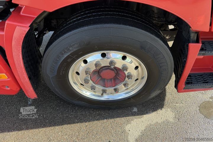 Camion cu platformă și prelată Renault T460 4x2 Pritsche-Plane/Swiss-Vehicle