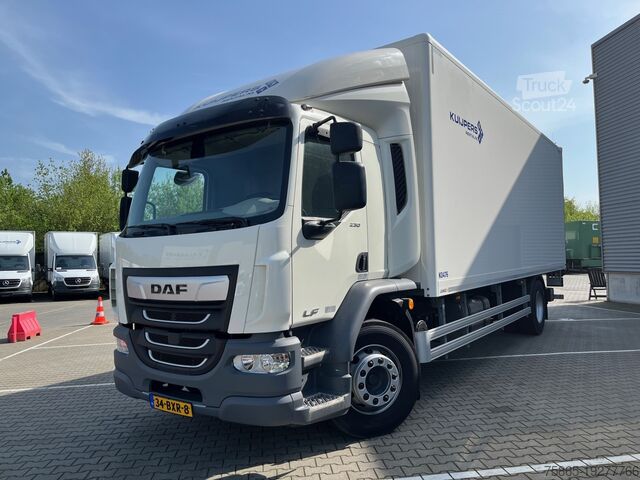 Box body DAF LF 230 FA 18 Ton Box met Laadklep / Te huur - B...