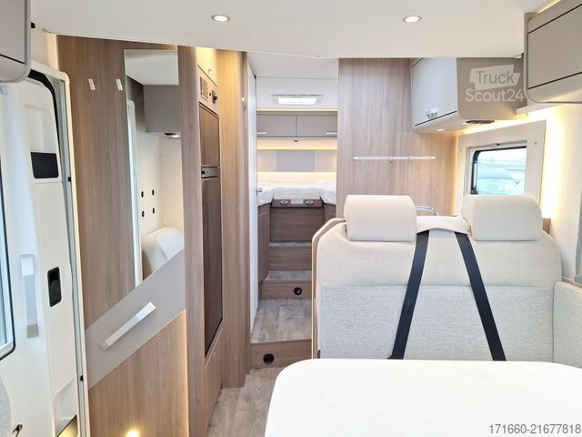 Camping-car semi-intégré CARADO T 447 ACC, HUBBETT, SAT+TV, NAVI+RFK