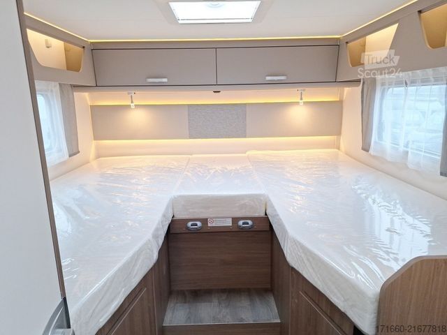 Camping-car semi-intégré CARADO T 447 ACC, HUBBETT, SAT+TV, NAVI+RFK