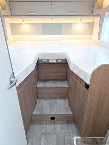 Camping-car semi-intégré CARADO T 447 ACC, HUBBETT, SAT+TV, NAVI+RFK