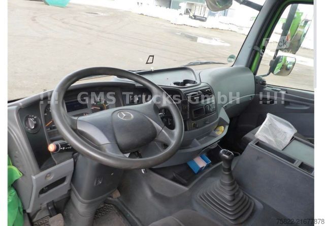 Camión volquete MERCEDES-BENZ Axor 1829 / E5 / ALU Kipper / Atlas Kran