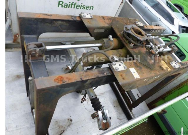 Camión volquete MERCEDES-BENZ Axor 1829 / E5 / ALU Kipper / Atlas Kran