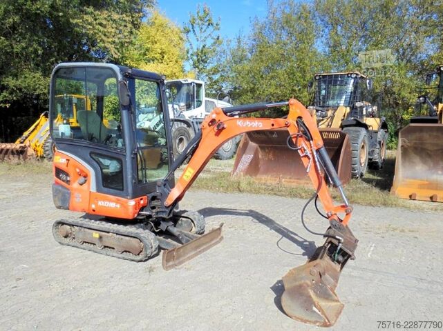 Minigrävare Kubota KX 018-4